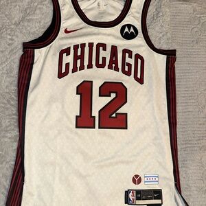 NBA Ayo Dosunmu Nike Chicago Bulls 2022-23 City Edition Swingman Jersey